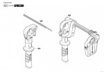 Bosch 3 603 A74 070 AdvabcedImpact 900 Percussion Drill 230 V / GB Spare Parts AdvabcedImpact900